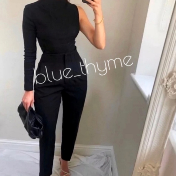 Zara WOMANS Asymmetrical BACK Shirt - Picture 2 of 9